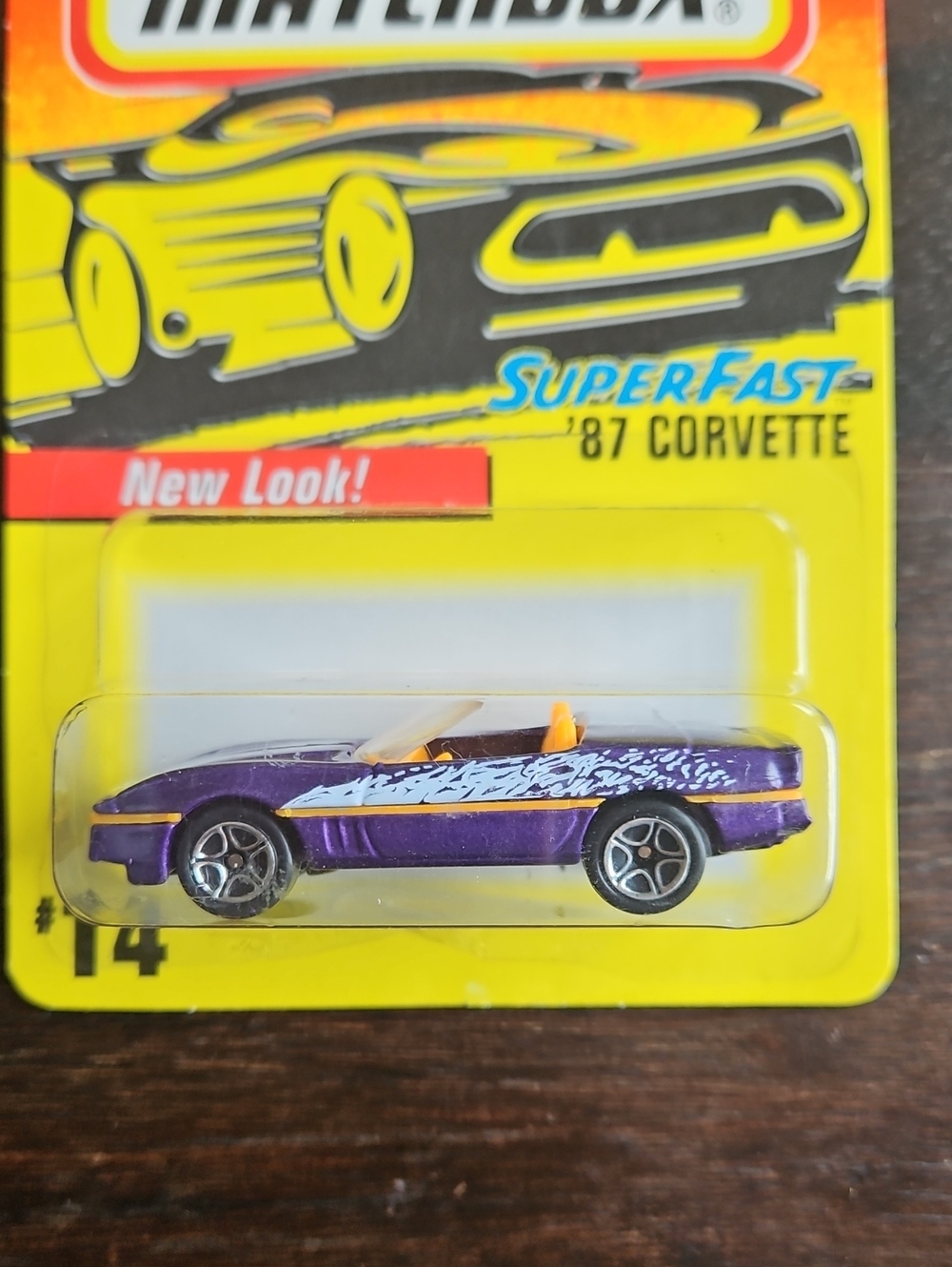 '87 Corvette 1997 Matchbox Car